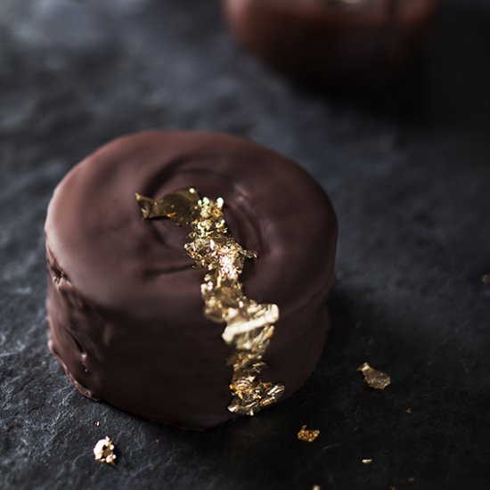 golden tree cake-german baumkuchen