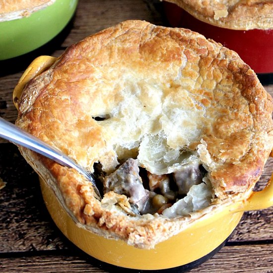 Homemade Beef Pot Pies