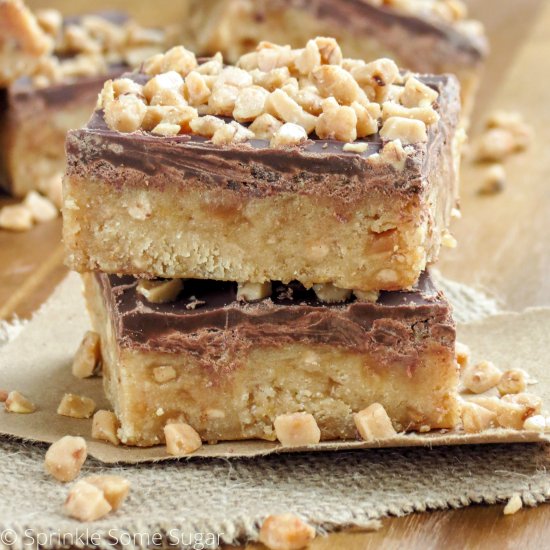 Caramel Toffee Bars