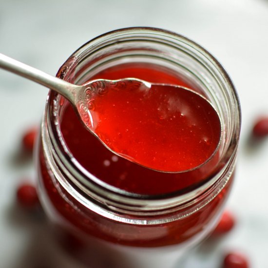 Cranberry Shrub (Drinking Vinegar)