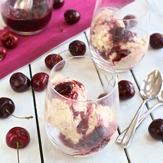 Amarena Cherry Ice-cream