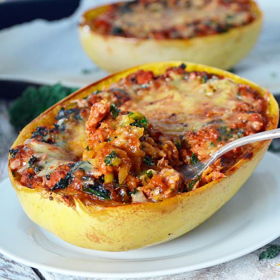 Stuffed Spaghetti Squash