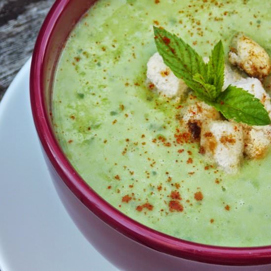 Pea And Mint Soup