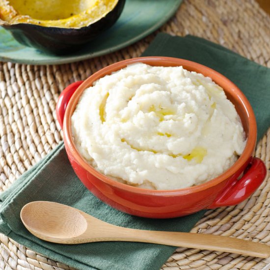 ROASTED GARLIC CAULIFLOWER CELERY