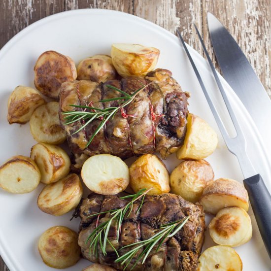 Slow Cooker Roast Lamb