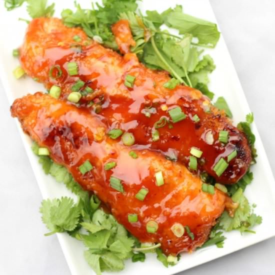 Crispy Honey Chipotle Chicken