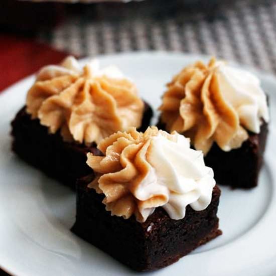 fluffer nutter brownie bites