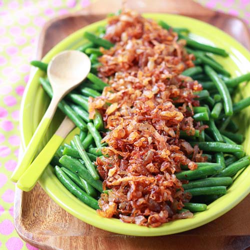 Sauteed Green Beans with Shallots