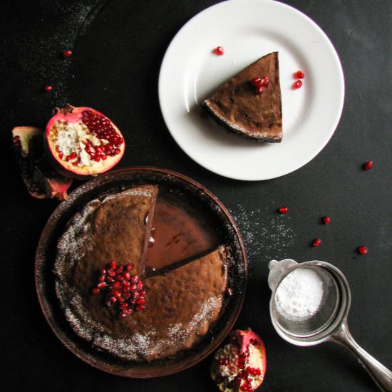 Chocolate crepe cake