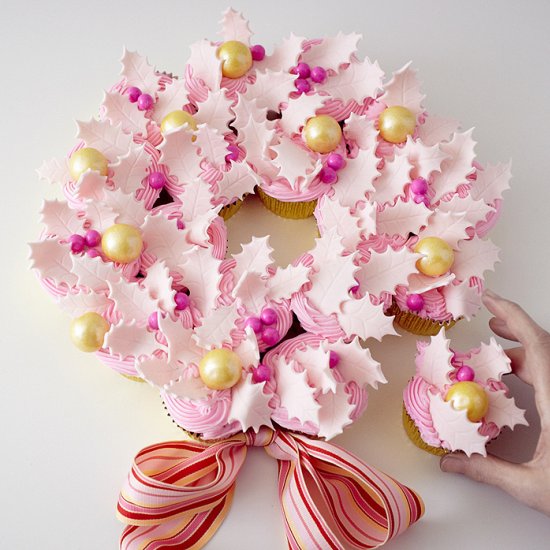 Cupcake Wreath