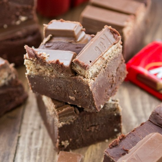 Easy Kit Kat Fudge