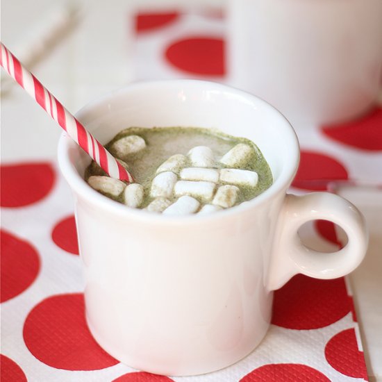 Christmas Hot Chocolate Smoothie