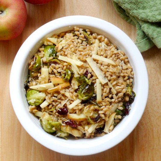 Apple Cider Farro Salad