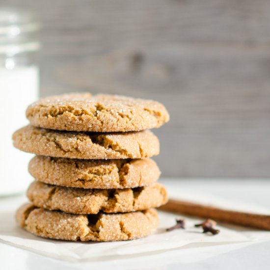 Classic Ginger Molasses Cookies