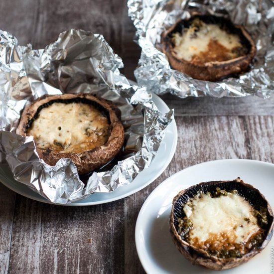 Slow Cooker Stuffed Mushrooms