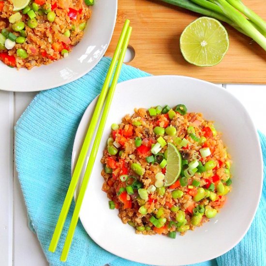 Cauliflower “Fried” Rice Bowl