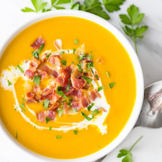 Creamy Sweet Potato Coconut Soup