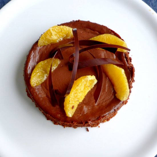 Chocolate and Orange Cheesecake