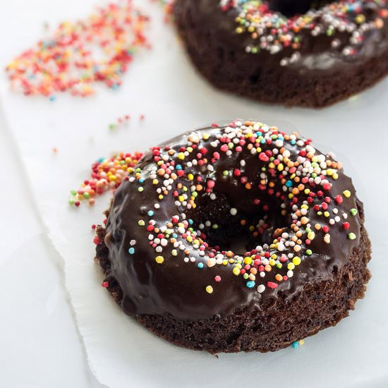 Chocolate (Spread) Donuts