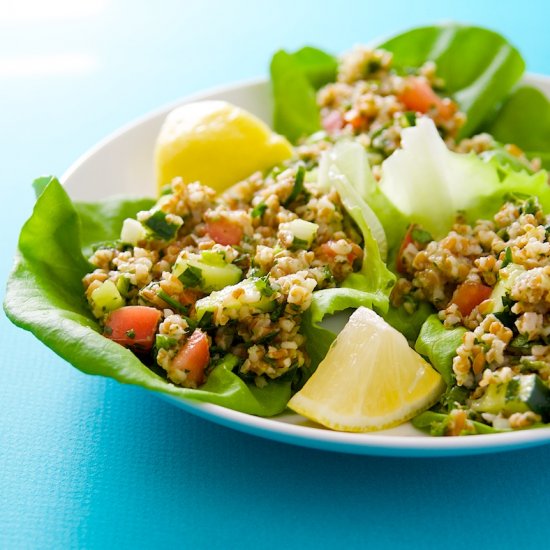 Tabbouleh Lettuce Wraps