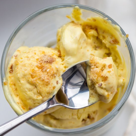 Indian Butterscotch Ice Cream