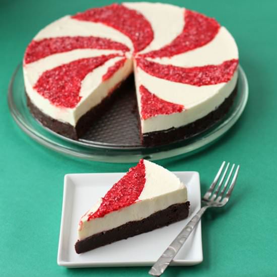 Peppermint Mousse Cake