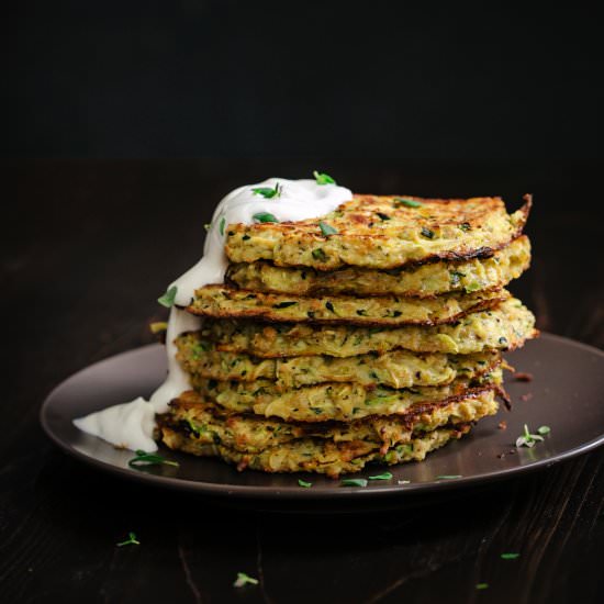 Baked Zucchini & Parsnip Patties