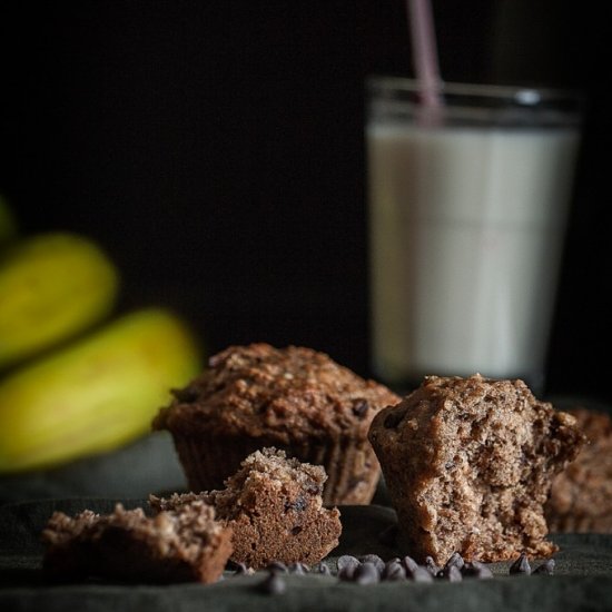 Vegan Banana Muffins