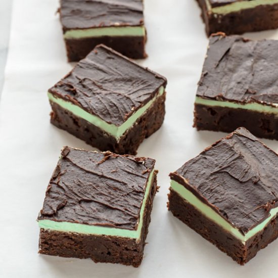 The Best Mint Brownies