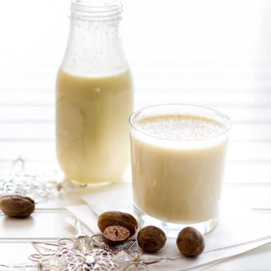 Butterscotch Bourbon Eggnog