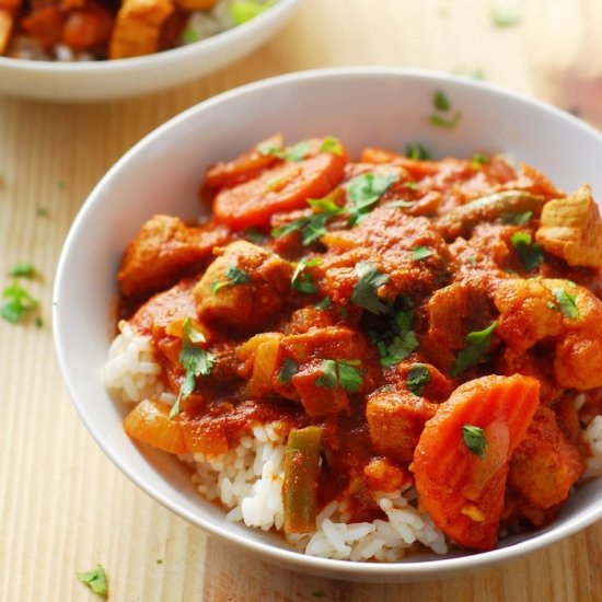 Cape Malay Chicken & Veggie Curry