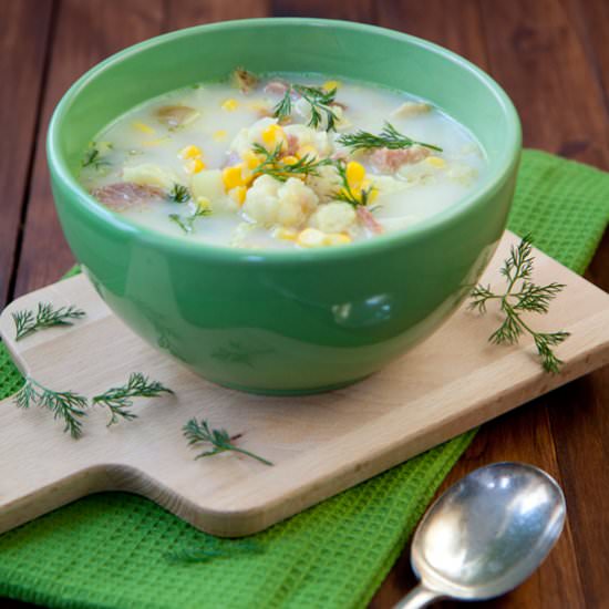 Wintery Summer Soup