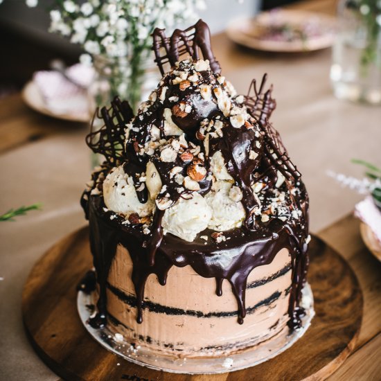 Affogato Cake