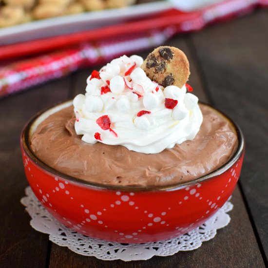 Hot Chocolate Cheesecake Dip