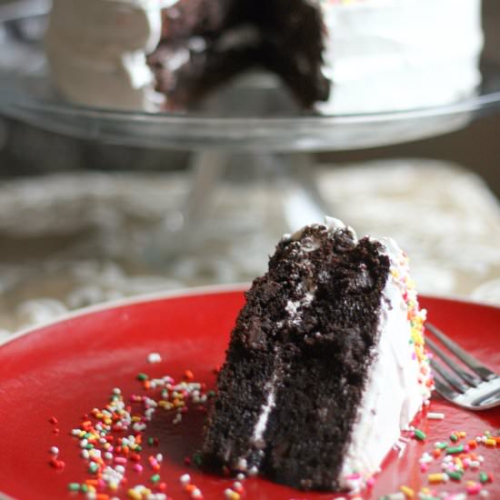 Triple Chocolate Cake