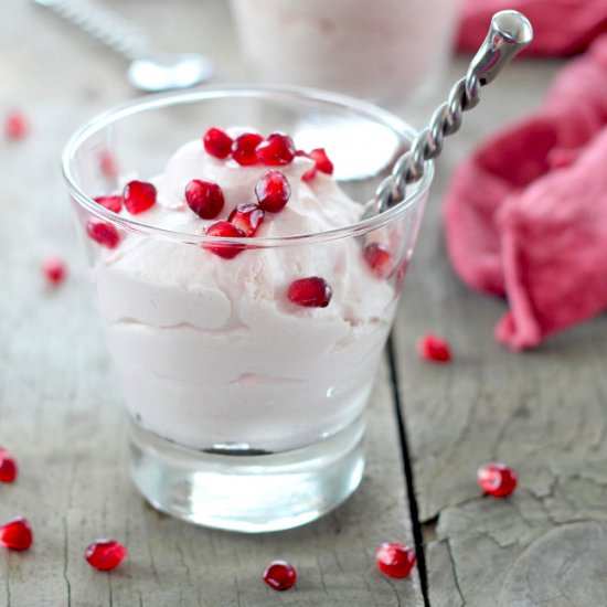 Pomegranate Mousse