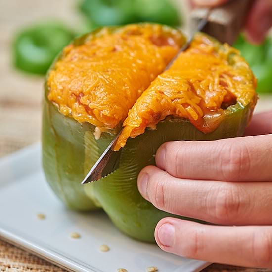 Cheesy Stuffed Peppers