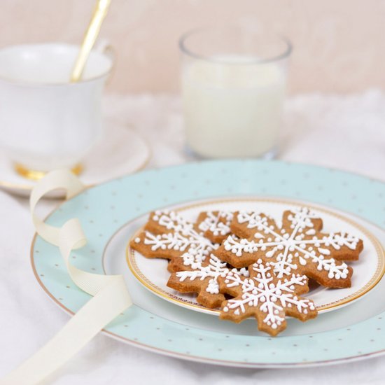 Spiced Snowflake Sugar Cookies