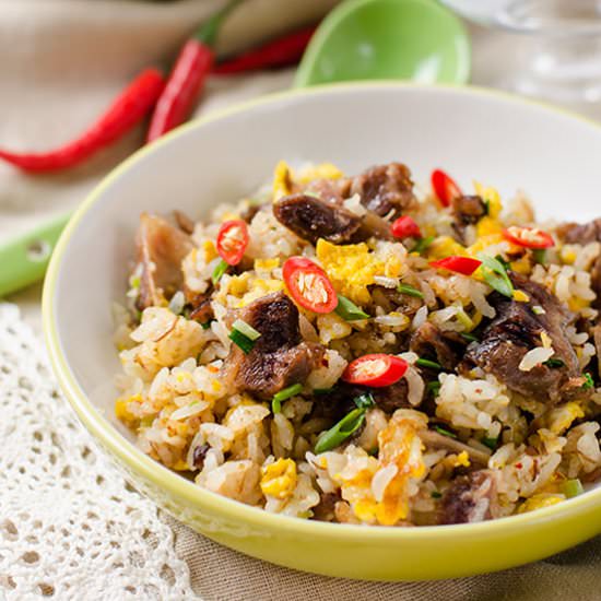 Mongolian Beef Fried Rice