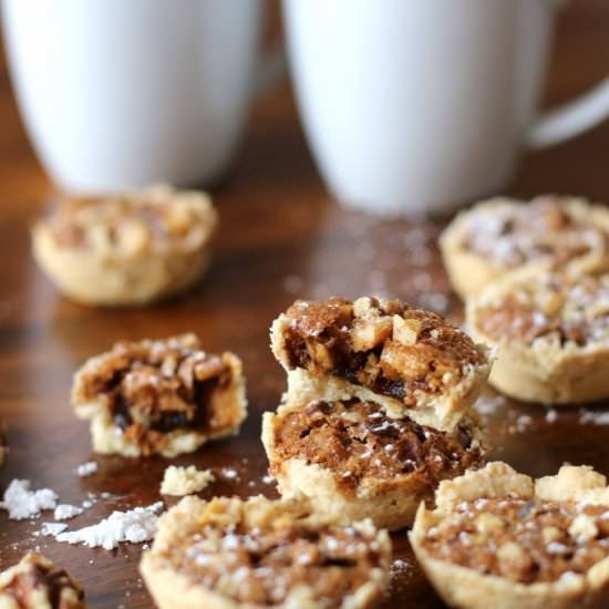 Miniature Walnut Pies