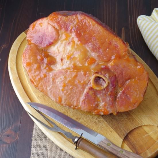 easiest ever oven-roasted ham