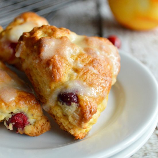 Cranberry Orange Scones