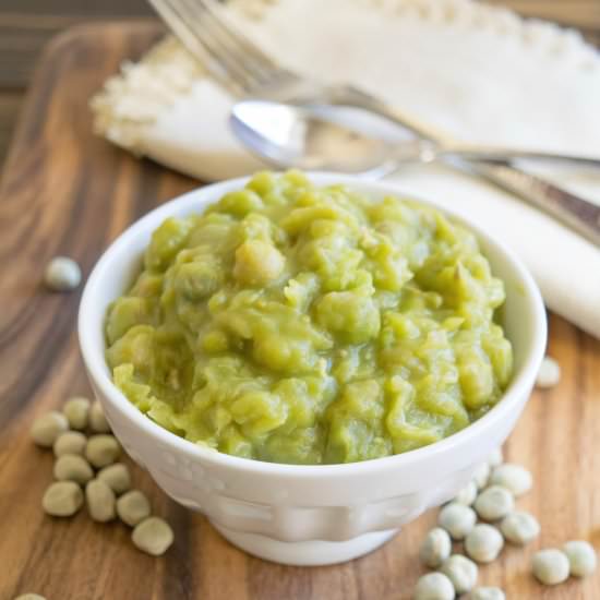 Mushy peas