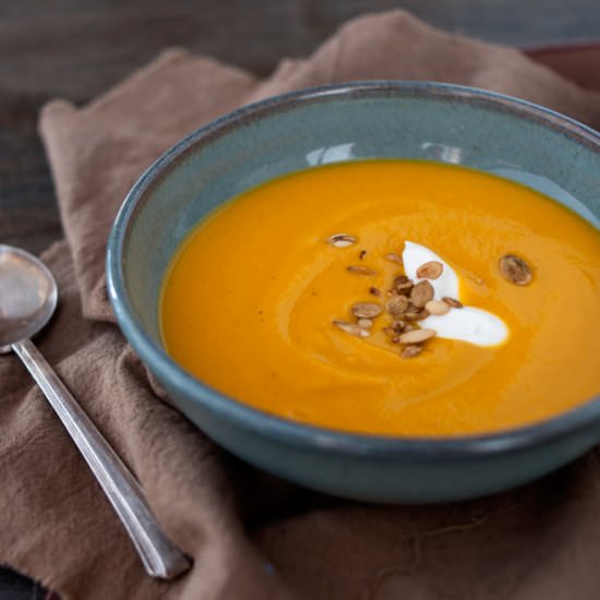 Pumpkin Coconut Soup