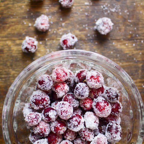 Glittering Cranberries