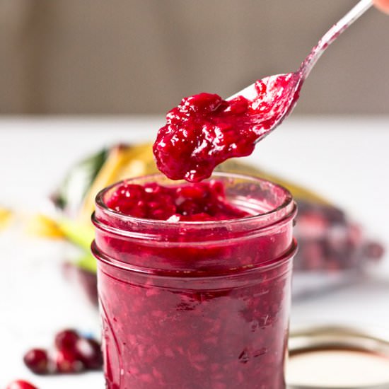 Cranberry Raspberry Sauce