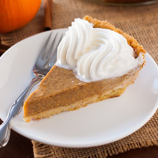 Paleo Pumpkin Pie Recipe