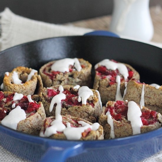 Cranberry Cherry Cinnamon Rolls