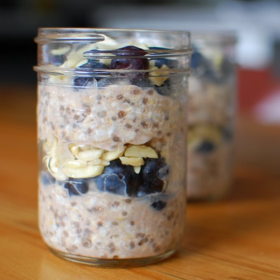 Blueberry Overnight Oats