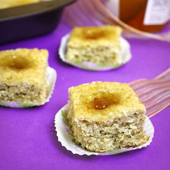 Oat Pulp Thumbprint Cookies